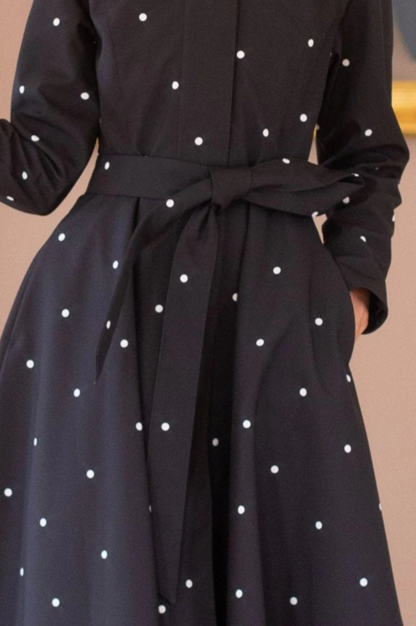 Black Belt with Polka Dots | Timeless Polka Dots - Image 2