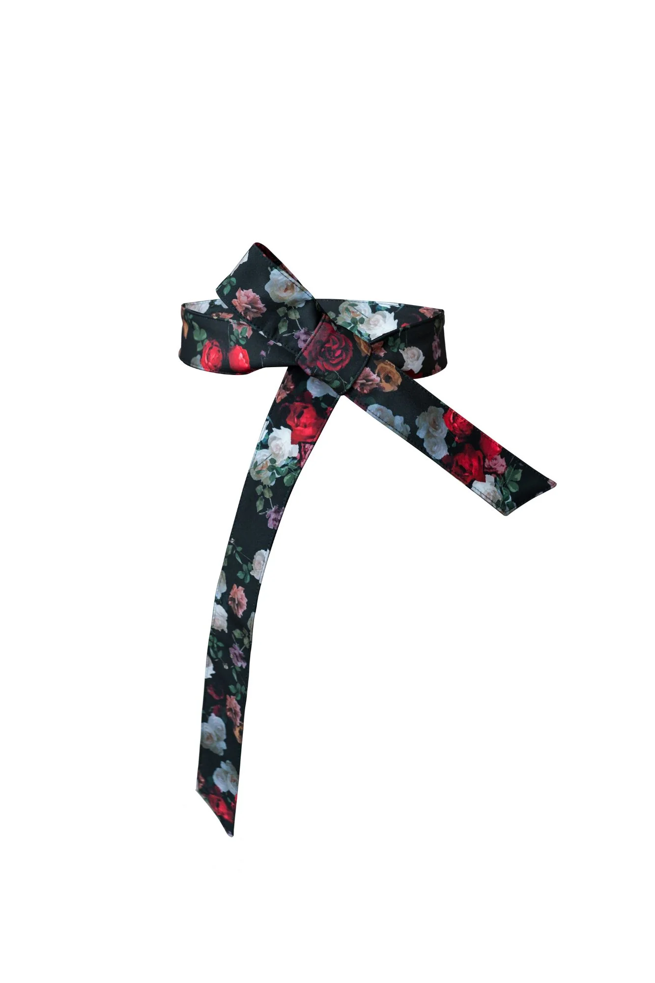 Black Belt with Colorful Roses | Rose Garden