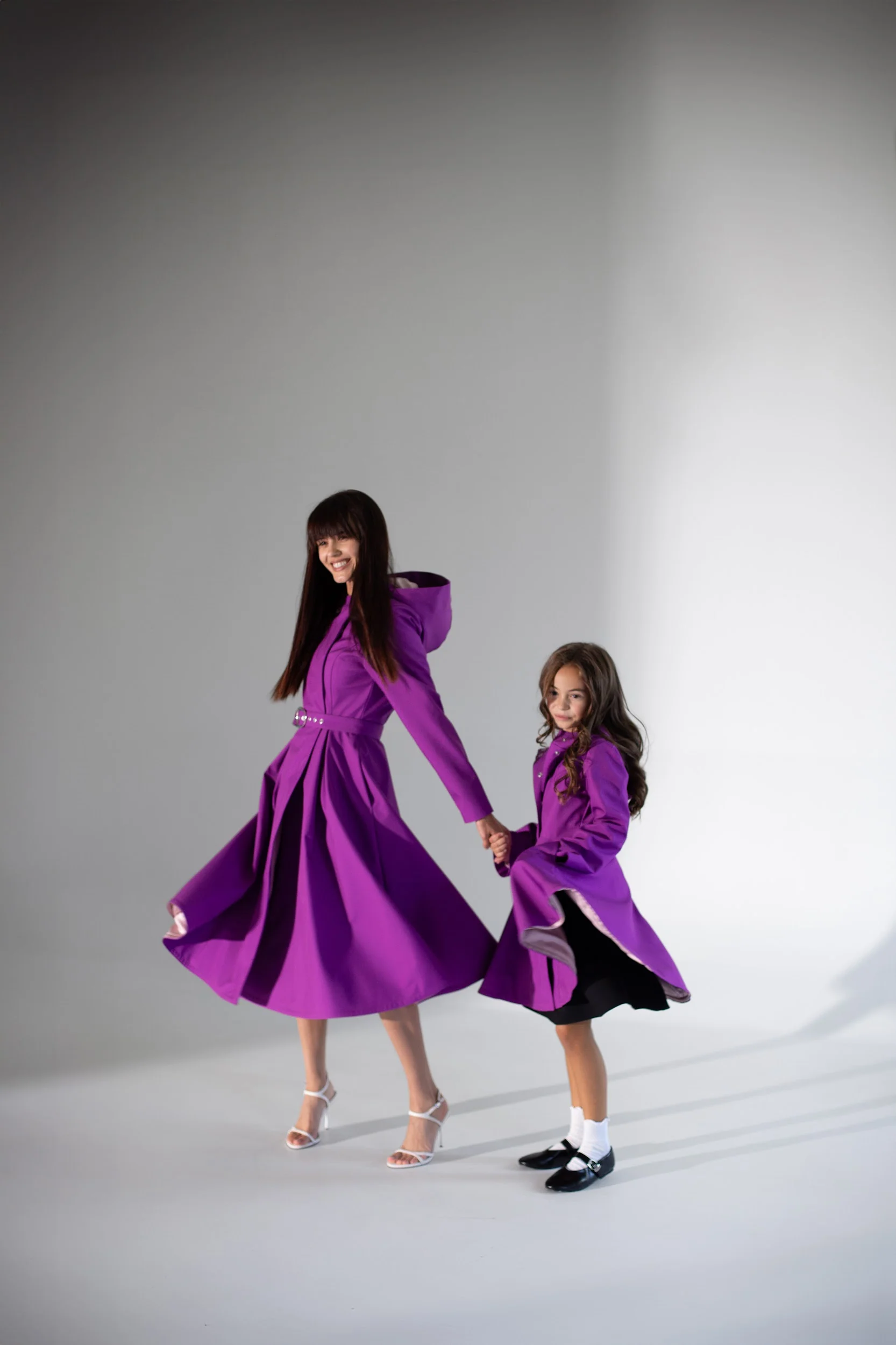 Fuchsia Coat for Girls | Daring Fuchsia - Image 8